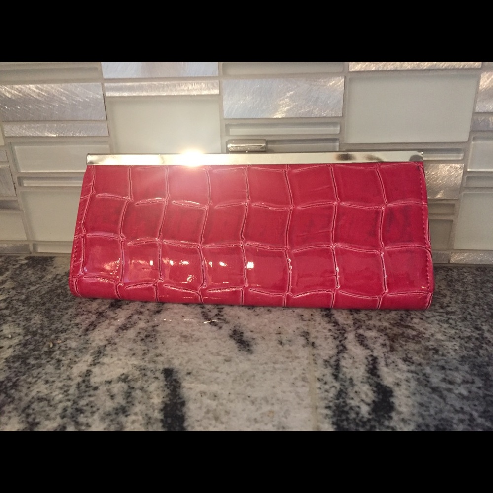 Bright Pink clutch